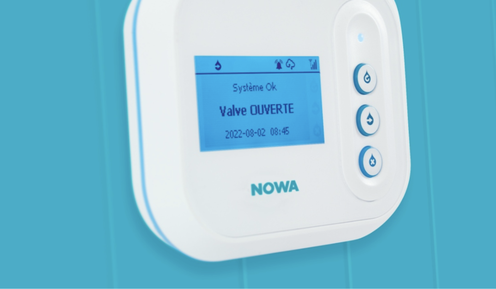 NOWA 4S est un système de détection et de contrôle des fuites d’eau